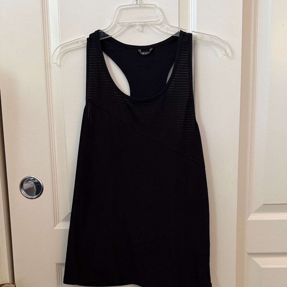 Oiselle Simple Stripe Tank 6 black